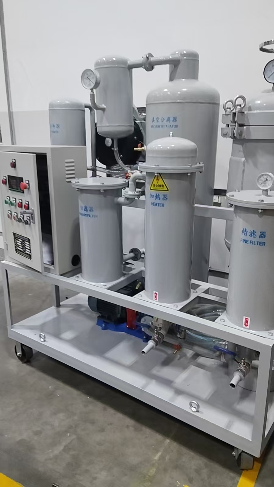 多功能滤油净化装置助力紧固件行业提质增效